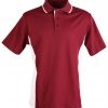 PS73K - Maroon/White