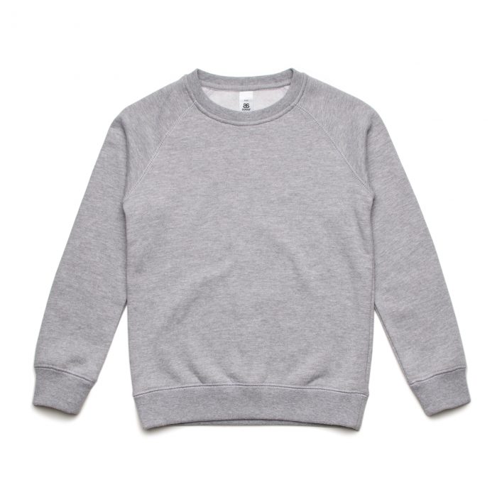 3017 KIDS CREW - GREY MARLE