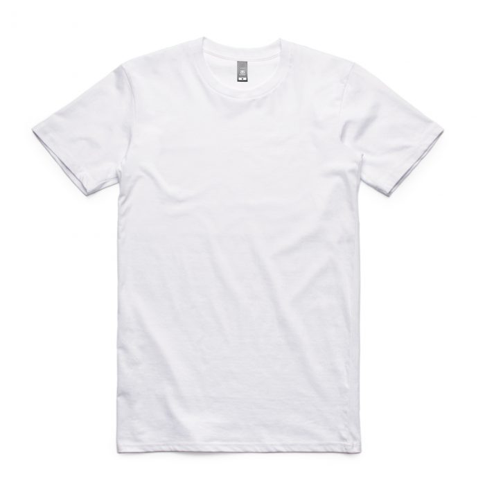 5001B OVERSIZED STAPLE TEE - WHITE