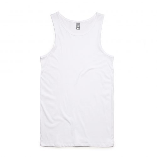5007 LOWDOWN SINGLET - WHITE