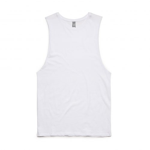 5025 BARNARD TANK TEE - WHITE