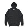 5204 INDEX ZIP HOOD - ASPHALT MARLE